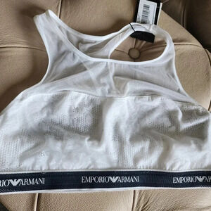 Emporio Armani New with  tag Bralette size S under bust 16"